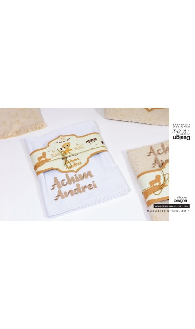 Trusou botez cu leu, brodat de inspiratie exotica, jungla, animale Micul Pui Leu 10